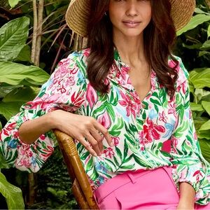 Lilly Pulitzer Japhia Long Sleeve Top
